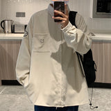 Men's Shirts Corduroy Long Sleeve Shirt Fashion