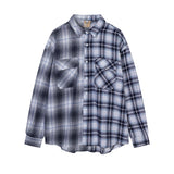 Men Long Sleeved T Shirt Men's High Street Ins Spring and Autumn Shirt Coat Loose Personality Cardigan
