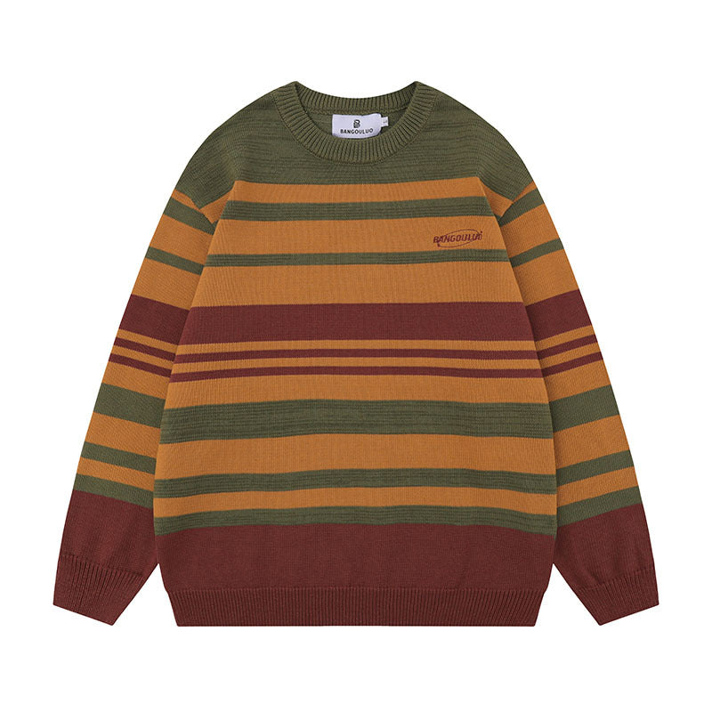 Women Sweater Top Men and Women Street Knitted