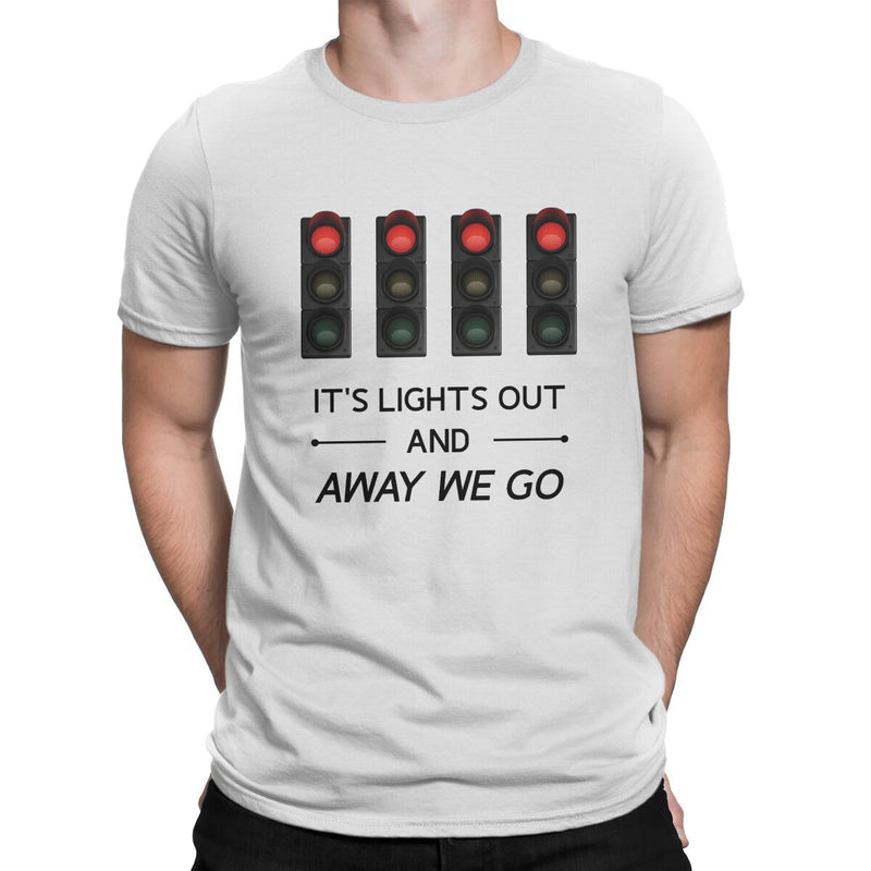 F1 Formula 1 It's Lights Out And Away We Go Essential T Shirt