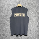 Purple Brand Tank T Shirts Sleeveless T-shirt Vest