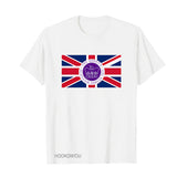 Inspired by Queen's Platinum Jubilee 2022 Elizabeth 70 Years T-shirt Printed round Neck