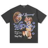 Unisex T-Shirt Spring/Summer Print T-Shirt