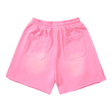 Hellstar Shorts Wash Black Old Casual Shorts Hot Pants