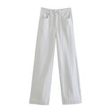 Women Jeans Loose Slimming and Fashionable Frayed Edges