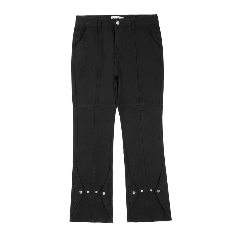 Men Jeans Stitching Button Loose All-Match