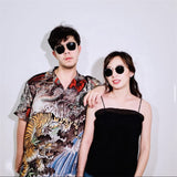 GUILTYPARTIES TIGER Shirts Dragon and Tiger Fight