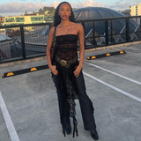 Women Dress Summer See-through Fashion Sexy Dress