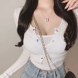 Women Vest Suspenders Suspender Jacket Fashion Two-Piece Suit