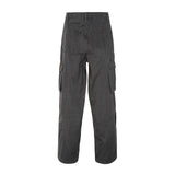 Men Jeans Multi-Pocket Cargo Pants Loose Casual