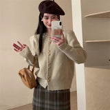 Women Knitted Cardigan Sweater