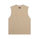 Fog Essentials tank spring summer FOG letter crew neck vest