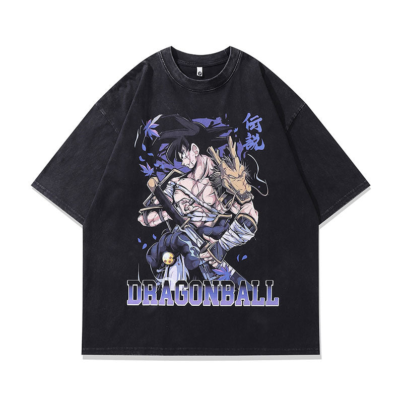 Men T-Shirt Cartoon Character Vintage Print