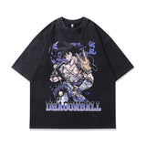 Men T-Shirt Cartoon Character Vintage Print