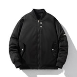 Men Vintage Jackets Baseball Suit Autumn/Winter Flying Suit Jacket Printing