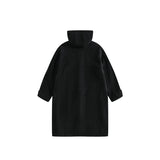 Unisex Coat Loose Winter Lamb Wool Anorak
