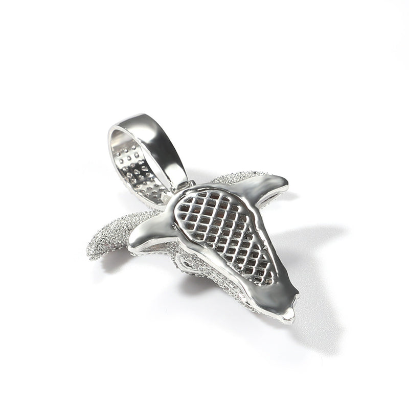 Jewelry Copper Zircon Goat Animal Men's Pendant Fashion Animal St. Valentine's Spectrum