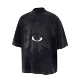House Of Errors T-Shirt Eye of Truth Classic 3D Printed Eyes Short Sleeve Loose Vintage