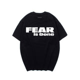 Fog Essentials T Shirts Spring/Summer FOG Letter Print Crew Neck Short Sleeves