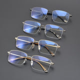 CHH Chrome Hearts Glasses Personalized fashion half frame myopia glasses frame