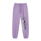 Sp5der Sweatpants Hip Hop Ankle-Tied Fleece