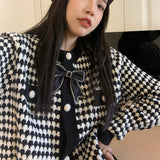 Women Knitted Cardigan Short Chic Sweater