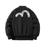 Men Vintage Jackets Baseball Jacket Flight Suit Autumn Embroidered Jacket Cotton Top