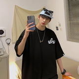 Men T Shirt Summer Loose All-Matching