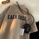Men's T Shirt Retro Loose All-Matching