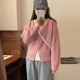 Women Knitted Cardigan Knitted Loose Niche Sweater