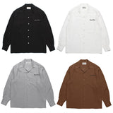 GUILTYPARTIES TIGER Shirts Silk Long Sleeve Shirts Men