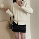 Women Knitted Cardigan Sweater
