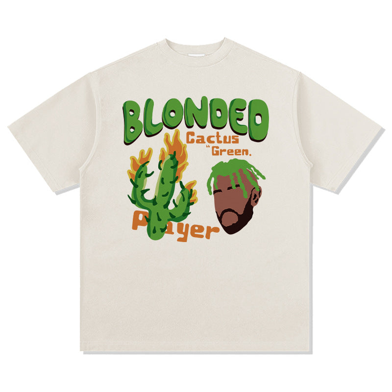Unisex T-Shirt Short Sleeve Loose Men's and Women's T-Shirt