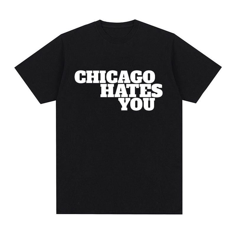 Chicago Hates You Shirt Rapper Chief Keef Chicago Hates You Same Style T-shirt Men F