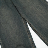 Men Jeans Loose Solid Color Casual