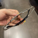 CHH Chrome Hearts Glasses Pure Titanium Myopia Glasses Frame