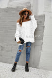 Women Pullover Sweater plus Size Loose Knit Shirt