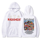 Radiohead Vintage Print Hoodie Men's Women's Cotton Pullover