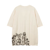 Men T-Shirt Loose Short Sleeve T-shirt for Men and Women