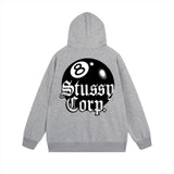 Stussy Hoodie Zip Cardigan Hooded Sweater