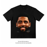 Star T-shirt Irving James 3-ball Curry Booker Morant Oubre