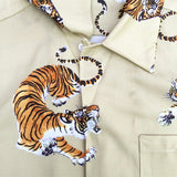 GUILTYPARTIES TIGER Shirts Hawaiian short-sleeved shirts
