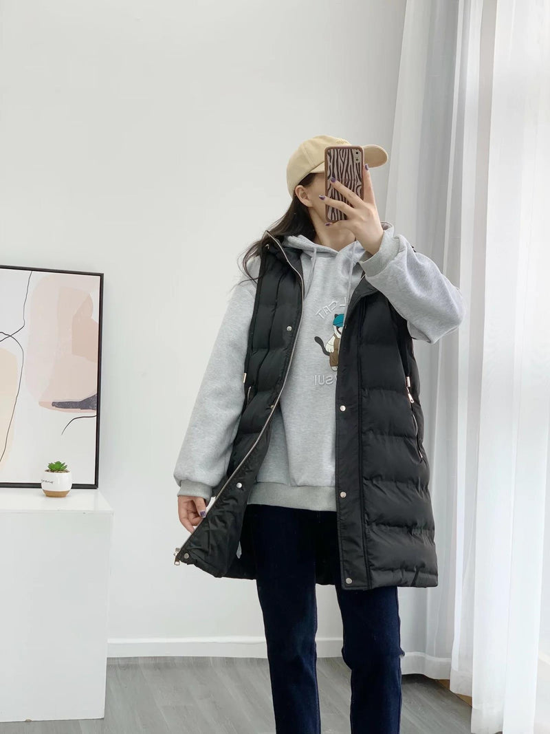 Women Cotton Coat Versatile Fashion Vest