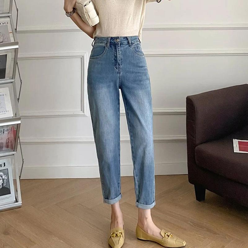 Women Jeans Loose Slimming and All-Matching Leisure