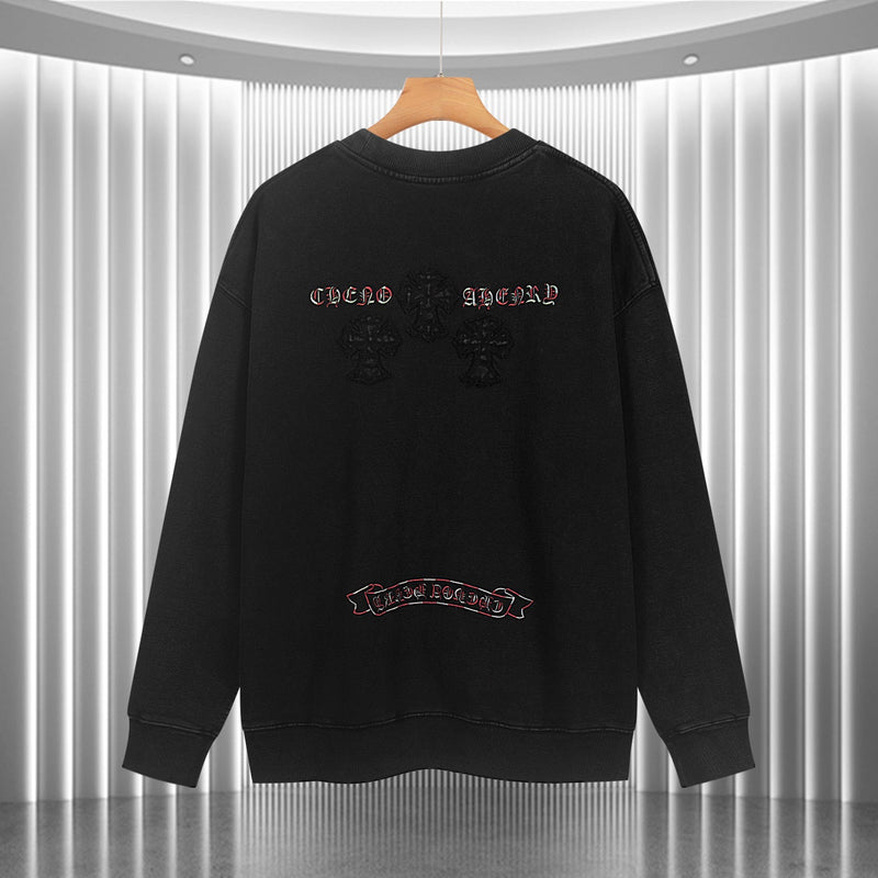 Chrome Hearts Sweatshirt Autumn/Winter Crew Neck Sweater