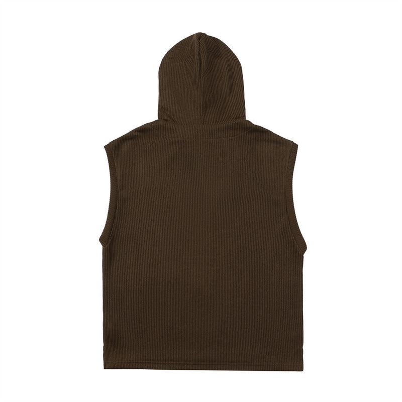 Men Sweater Vest Trendy Loose All-Matching