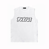 Purple Brand Tank T Shirts Sleeveless T-shirt Vest
