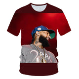 Nipsey Hussle T Shirts Rap Singer 3D Printing