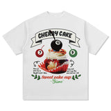Unisex T Shirt Print Loose Crew Neck