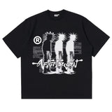 Setwear Men Tshirt Cotton Oversized Graphic Print T shirt